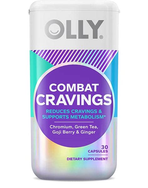 The key ingredients are GABA, L-theanine, and lemon balm. . Side effects of olly combat cravings